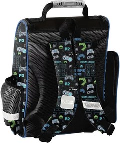 Školská aktovka pre chlapcov – 4-dielny set