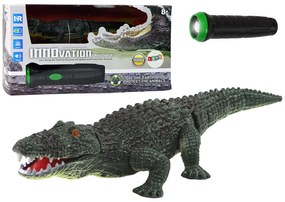Lean Toys Krokodíl na diaľkové ovládanie