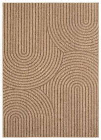 Hnedý vnútorný a vonkajší koberec 80x150 cm Timber 1401 – Ayyildiz Carpets