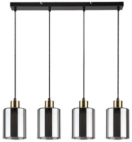 Rabalux 72247 - Luster na lanku PEREZ 4xE27/40W/230V