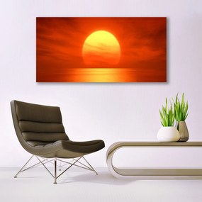 Obraz plexi Západ slnka more 120x60 cm