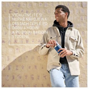 Tmavomodrý cestovný hrnček 360 ml – Tefal