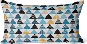 Obliečka na vankúš JESS 50x30 cm - Trojuholníky