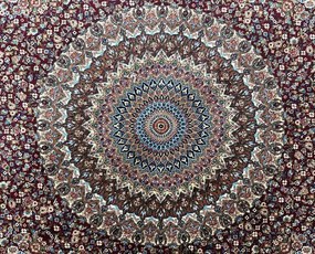 BE Koberec Anatolia Silk 32510 RED – červený obdĺžnikový Rozmer: 160x230 cm