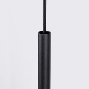 Závesné svietidlo Feltro 1, 1x čierne kovové tienidlo, be