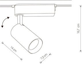 Svietidlo Nowodvorski IRIS LED WHITE 9008