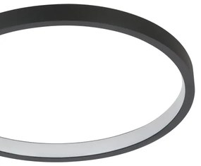 Eglo 900421 - LED Stmievateľné stropné svietidlo GAFARES LED/15W/230V čierna + DO