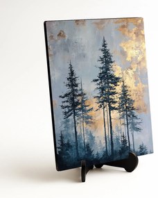 DUBLEZ | Drevený obraz na stenu - Stromy