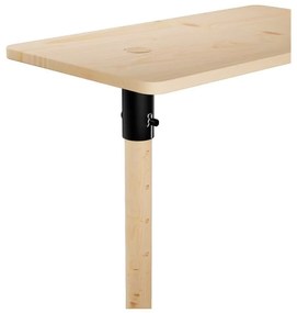 Odkladací stolík z borovicového dreva 30x55 cm Adjust – Karup Design