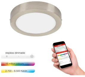 Telefunken 309502TF - LED RGBW Stropné svietidlo LED/18W/230V 2700-6500K WiFiTuya