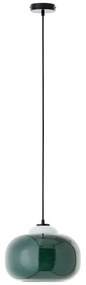 Brilliant - Luster na lanku BLOP 1xE27/60W/230V zelená
