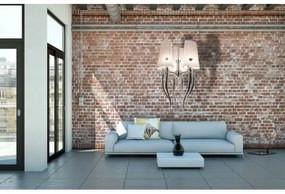 Azzardo AZ0028 - Luster na reťazi DIABLO 6xE14/11W/230V biela