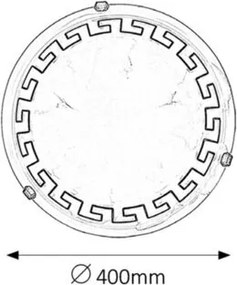 Rabalux ETRUSCO prisadené svietidlo 7649