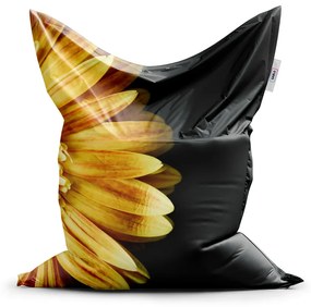 Sablio Sedací vak Žltá gerbera - 150x100 cm