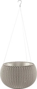 Plastový závesný a nástenný kvetináč ø 28 cm Cozy – Keter