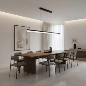 Toolight Toolight, LED stropné svietidlo 200cm, 48W, 4000K, APP1695-CP, čierna, OSW-07892