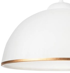 Luster na tyči RETRO II 1xE27/60W/230V biela