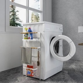 MK FLORIA MKF-21MG02W - Magnetický organizér 67,5x31 cm biela