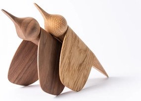 Soška z dubového dreva (výška 11,5 cm) Tica – Gazzda