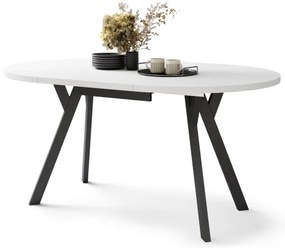 Jedálenský stôl ARTUR biely/čierny