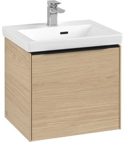 VILLEROY &amp; BOCH Subway 3.0 závesná skrinka pod umývadielko, 1 zásuvka, 473 x 407,5 x 429 mm, Nordic Oak, C58001VJ