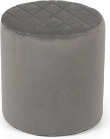 Taburet AVENBERG PUFF sivý