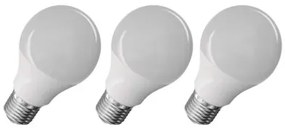 EMOS Súprava LED žiaroviek, E27, 9W, teplá biela, 3ks