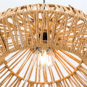 Orion HL 6-1813/1 - Luster na lanku BASKET 1xE27/40W/230V pr. 40 cm konope