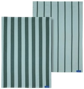 Bavlnené utierky v súprave 2 ks 50x70 cm Stripes – Mette Ditmer Denmark
