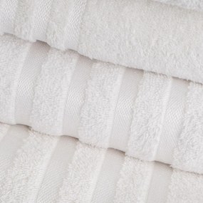 Biela froté bavlnená osuška 100x150 cm Simple – Casa Selección