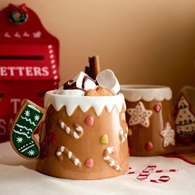 Hrnček GATTON s vianočným vzorom 715372 500 ml