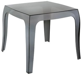 Stôl Queen ~ v43 x 50 x 50 cm - Čierna