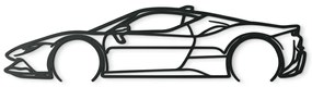 drevko Nálepka Ferrari SF90 Stradale Rozmer obrazu: 22 x 86 cm, Farba dekorácie: Čierna