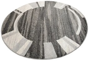Koberec SARI 3443A B1X čierny kruh