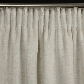 ZÁVES NA PÁSKE BLANKA 140X280 CM PRÍRODNÁ