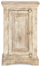 furniture-nabytek.cz - Masívna kúpeľňová spodná skrinka Patina z mangového dreva, lakovaná, prírodná farba – 48×33×80 cm