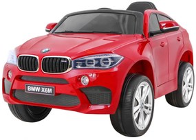 Elektrické autíčko BMW X6 M lakované - červené