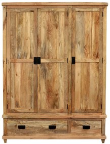 furniture-nabytek.cz - Šatníková skriňa 150 z masívneho dreva mango 150x60x200