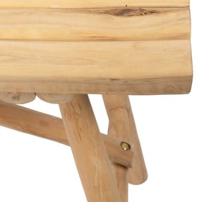Konzolový stolík solido 160 x 40 cm prírodný MUZZA