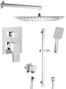 Sapho Sapho, CUBEMIX podomietková sprchová batéria, 2 výstupy, chróm, CM042-02