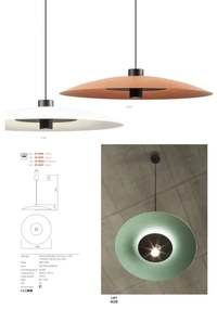 Redo 01-3018 - LED luster na lanku LARS LED/14W/230V+LED/10W pr. 60cm CRI90 biela