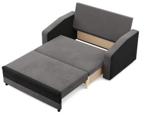 Pohovka ORION sivá / čierna