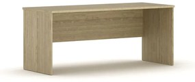 Kancelársky písací stôl INTEGRO, 1750 x 700 mm, dub prírodný