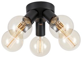 Čierne stropné svietidlo Mazzo - Markslöjd