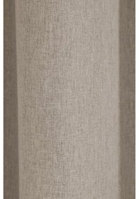Hnedý záves 135x245 cm Ľan Uni – Sehlbach