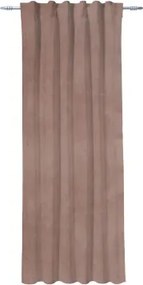 Záves Nantes 140x245 cm, staroružová zamatová štruktúra%