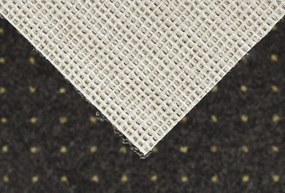 ITC, Metrážny koberec Akzento New 98, záťažový, na mieru, šíře 4m, hnedá, ab (mriežka), chodba / predsieň