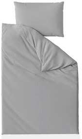 Bavlnené obliečky s krepovou úpravou LUXERA svetlo sivé hotelová kapsa II. akosť Rozmer obliečky: 70 x 90 cm | 140 x 200 cm