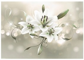 Artgeist Fototapeta - Lily - Flower of Masters Veľkosť: 196x140, Verzia: Samolepiaca