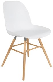 Biele jedálenské stoličky v súprave 2 ks Albert – Zuiver